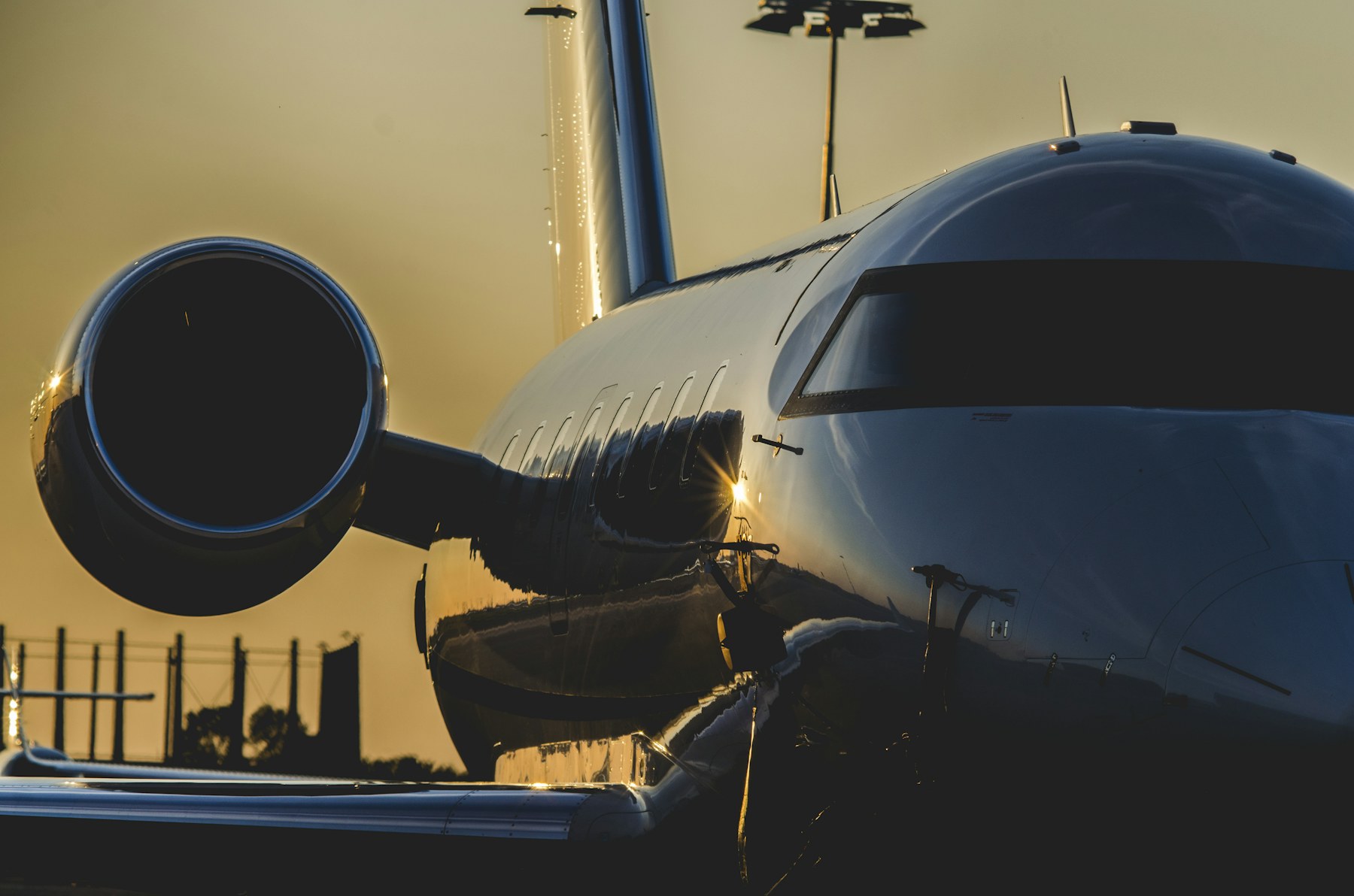 Illustrative business jet photography for Bombardier Global 7500
