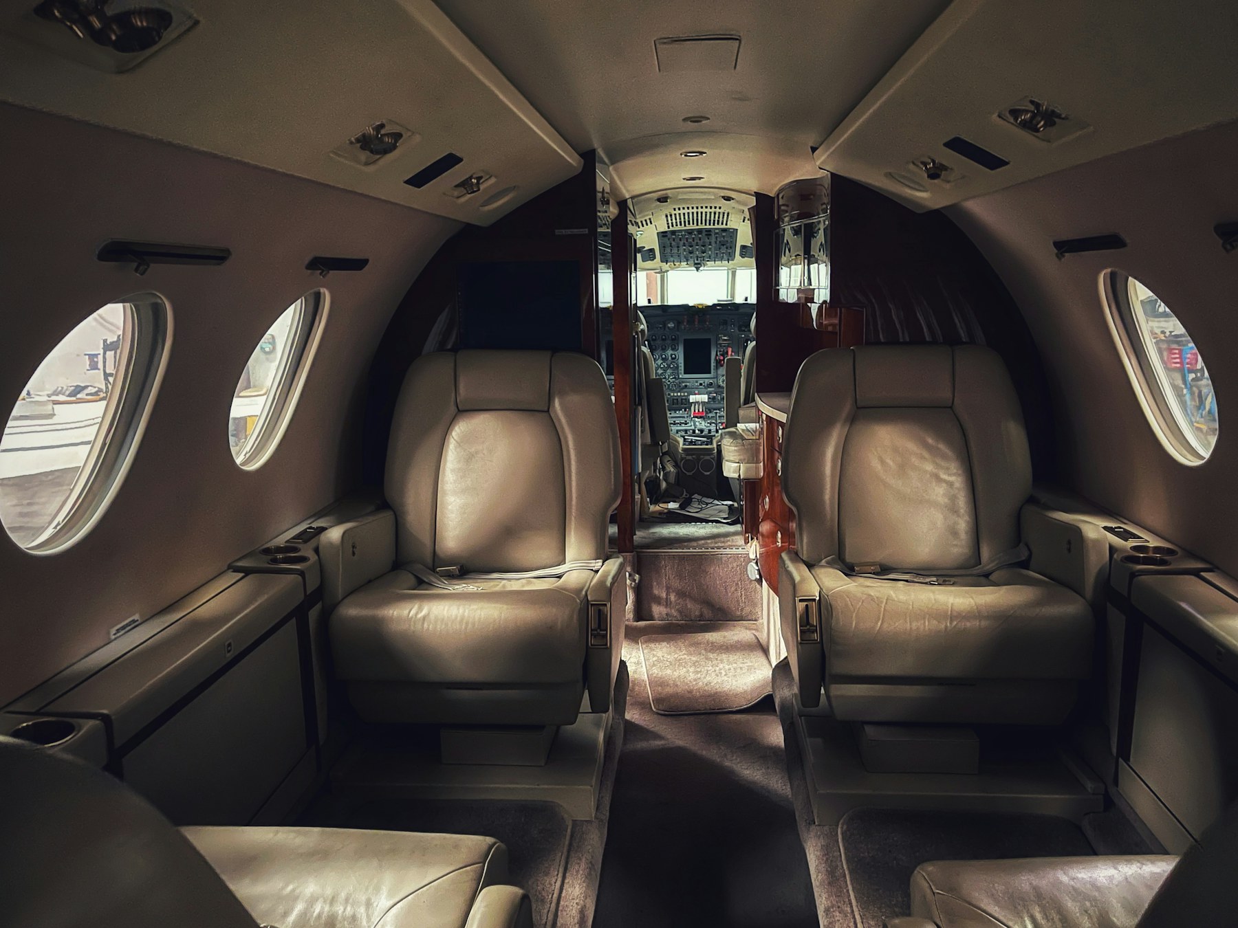 Dassault Falcon 7X — Cabine (illustration)