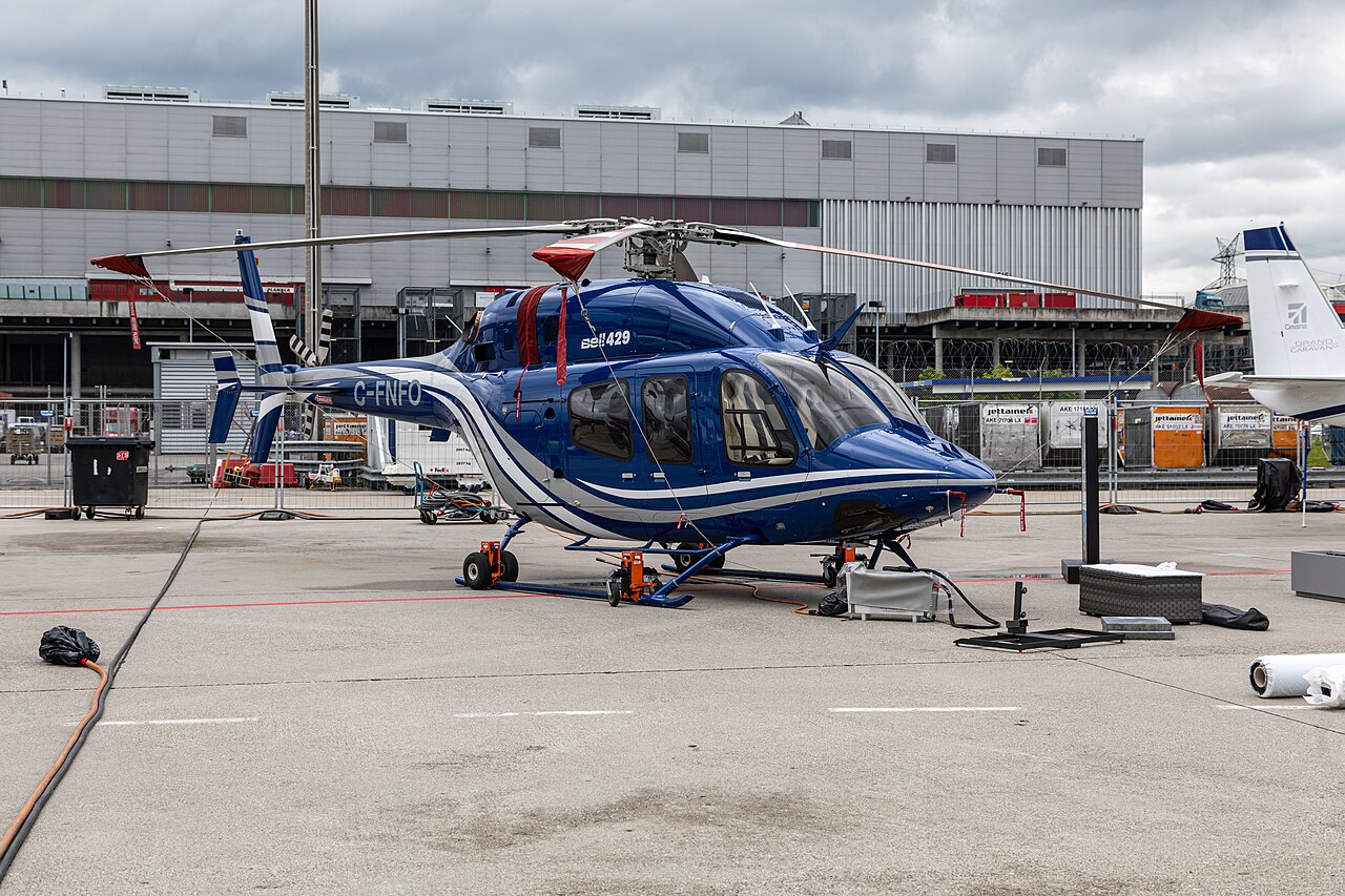 Bell 429 based in Whitehorse, Canada
