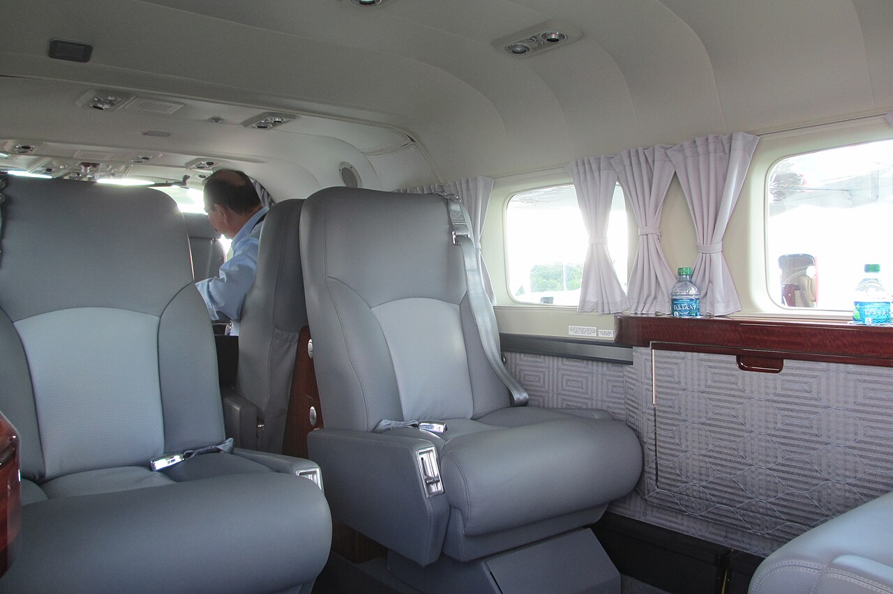 Cessna 208 Caravan — Cabine (illustration)