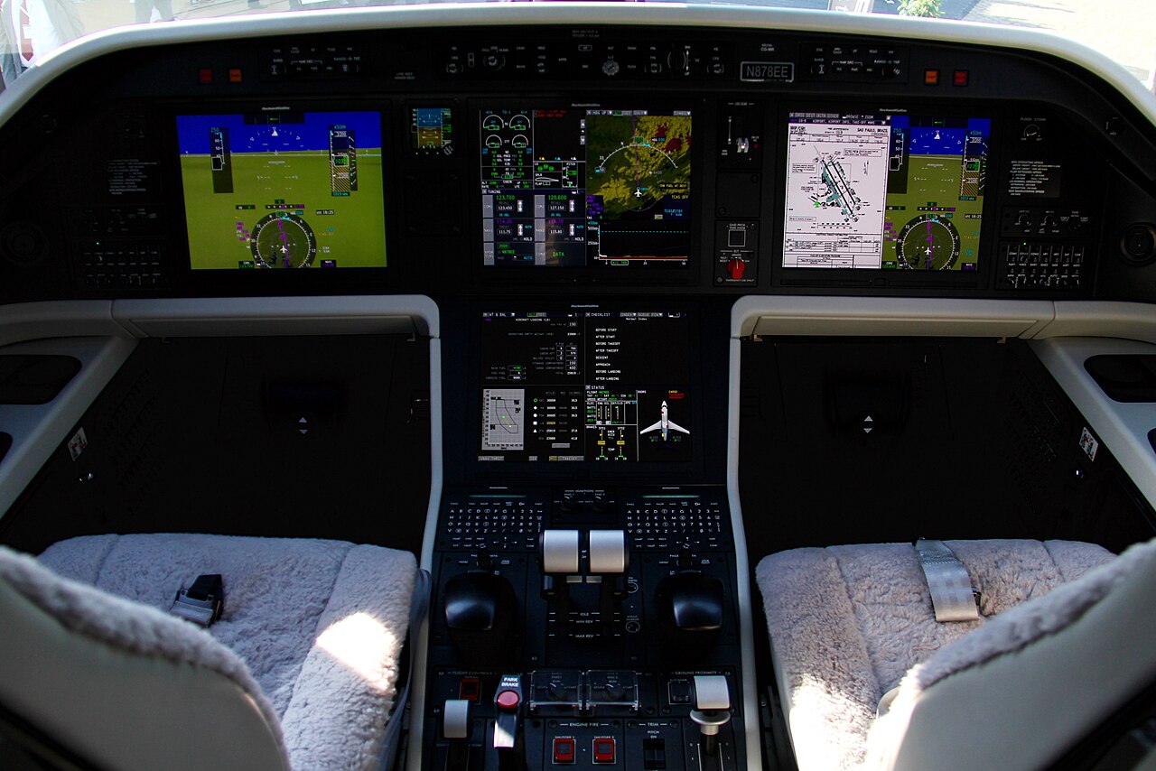 Embraer Praetor 600 — Poste de pilotage (illustration)